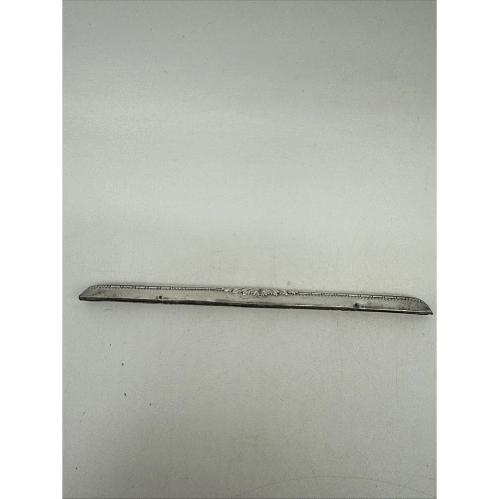 Antique Sterling Silver International Comb Case
